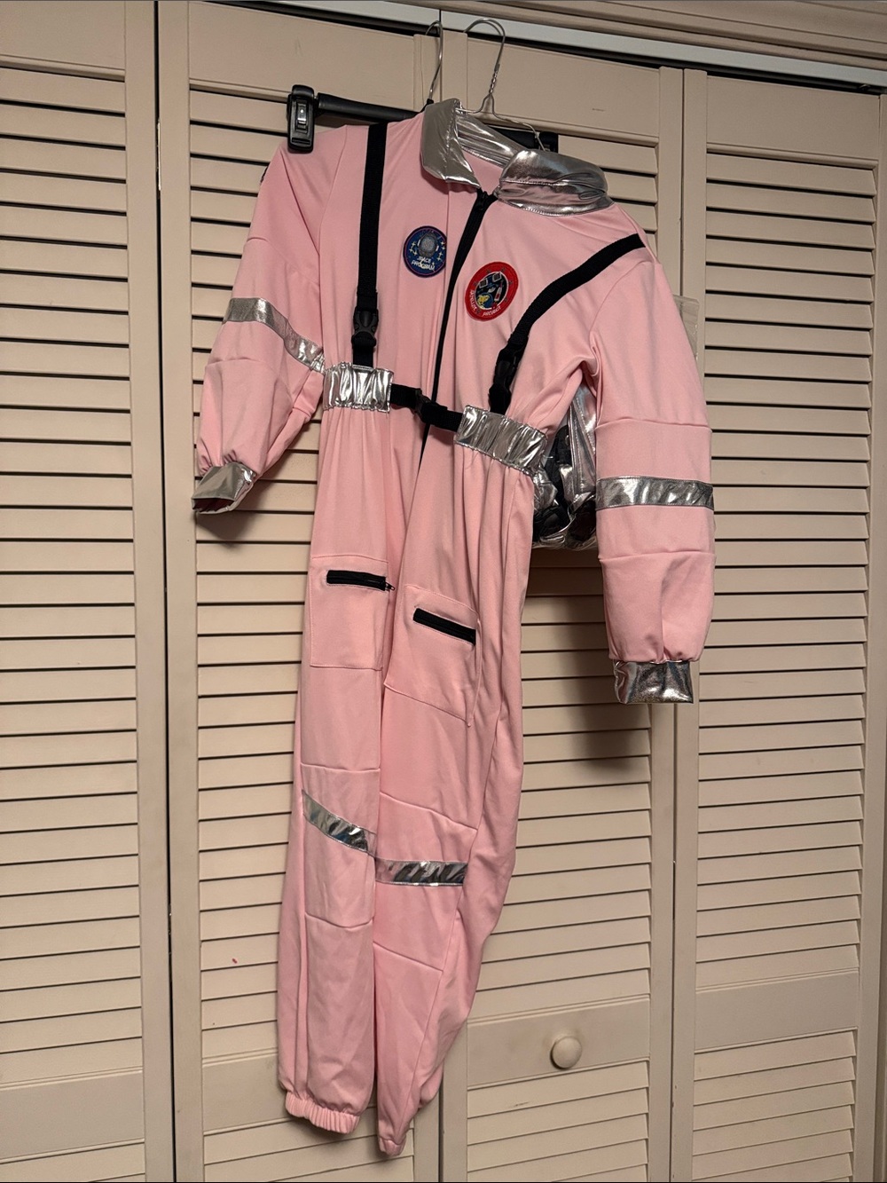 Kids Pink Space Explorer One-Piece Costume - Brand Unspecified